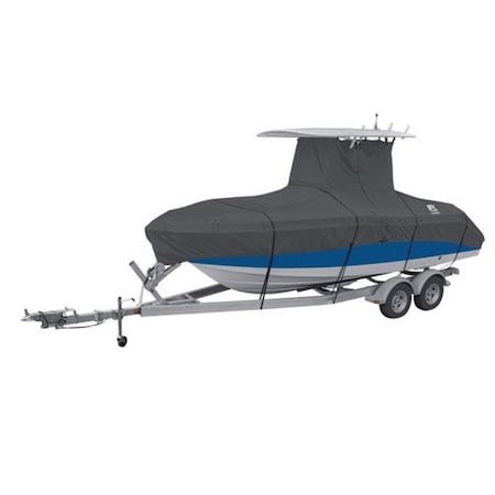 Classic Accessories Stormpro T-Top Boat Cover - Model F, Charcoal 20-309-131001-RT